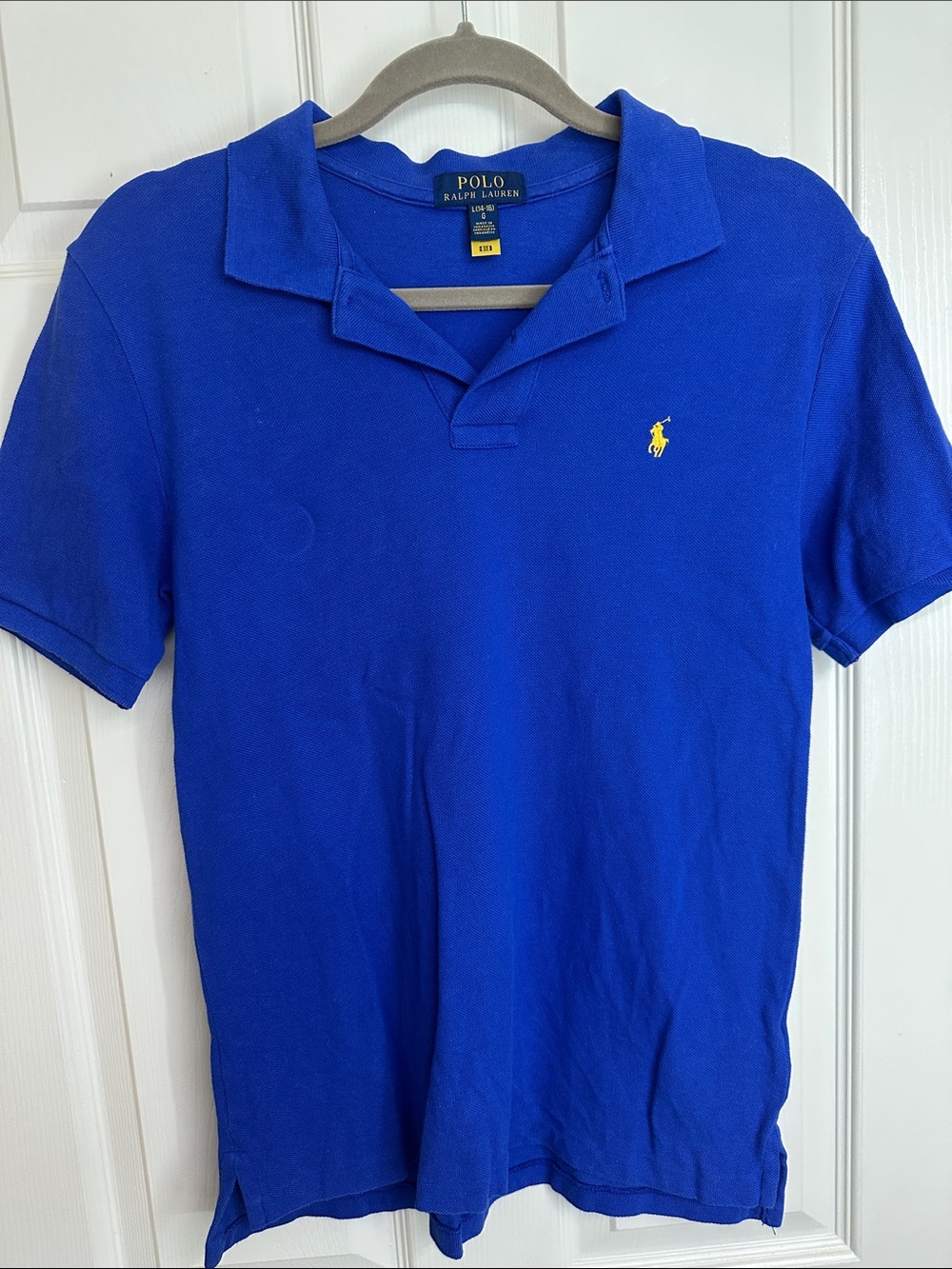 Polo by Ralph Lauren Royal Blue Polo with Yellow Pony